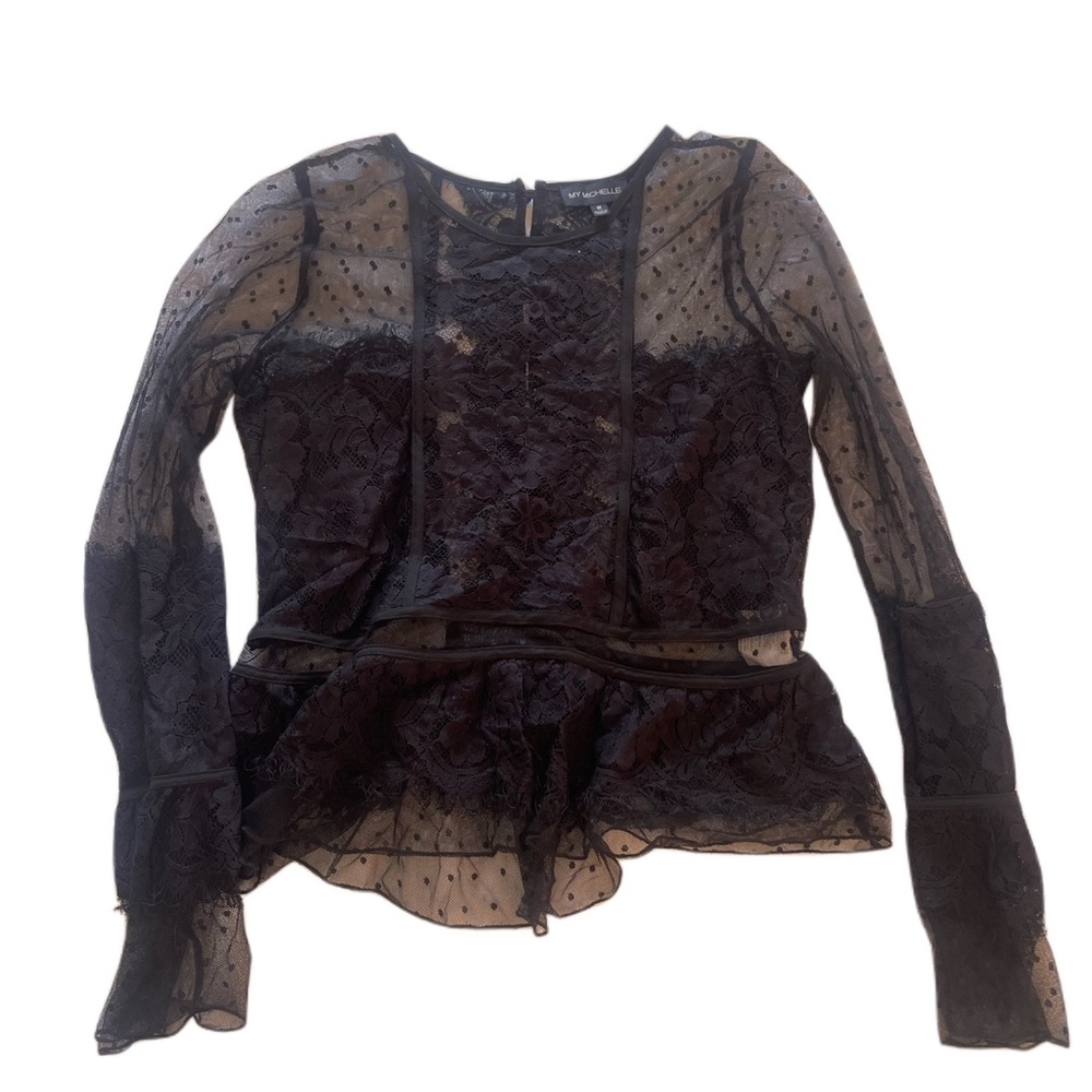 Black Lace Top